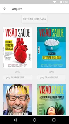 Visao Saude android App screenshot 14