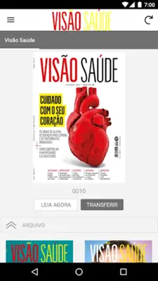 Visao Saude android App screenshot 17